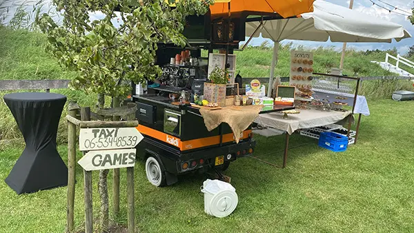 Kaldi mobiel op locatie