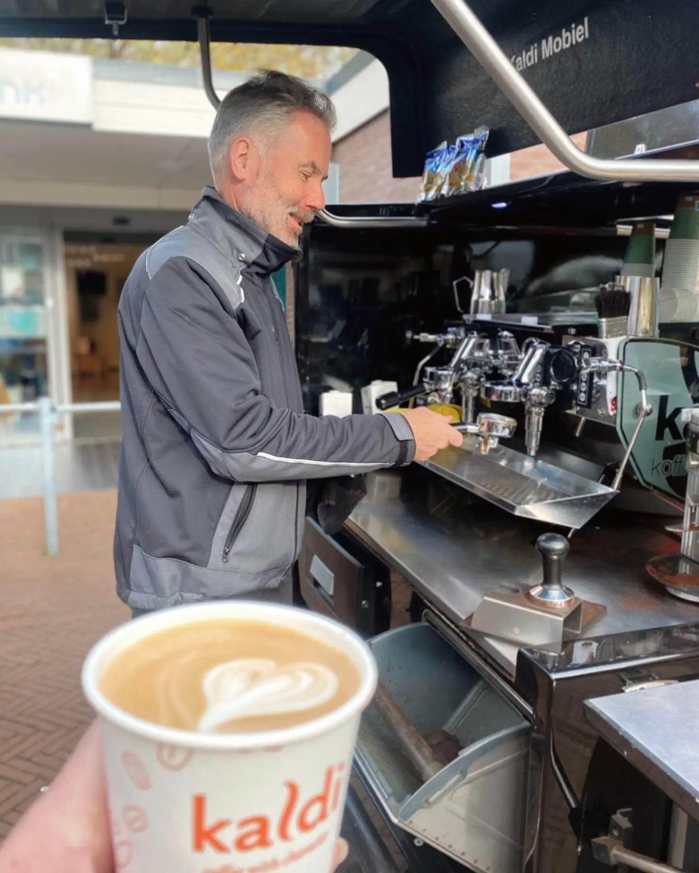 Kaldi mobiel cappuccino